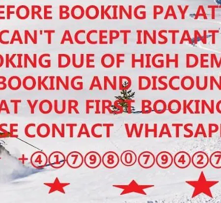 빌라 Contact Us At What App - 0041-798-079-427 To Book!! - Luxury Ski Chalet In Cervinia - Private Pool-spa *