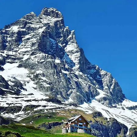 Contact Us At What App - 0041-798-079-427 To Book!! - Luxury Ski Chalet In Cervinia - Private Pool-spa 빌라 *