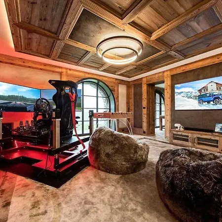 فيلة Contact Us At What App - 0041-798-079-427 To Book!! - Luxury Ski Chalet In Cervinia - Private Pool-spa *